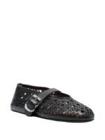 Alaïa Ballet Flats In Vienne Lambskin Black - Image 2