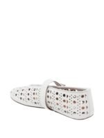 Alaïa Ballet Flats In Vienne Lambskin White - Image 3