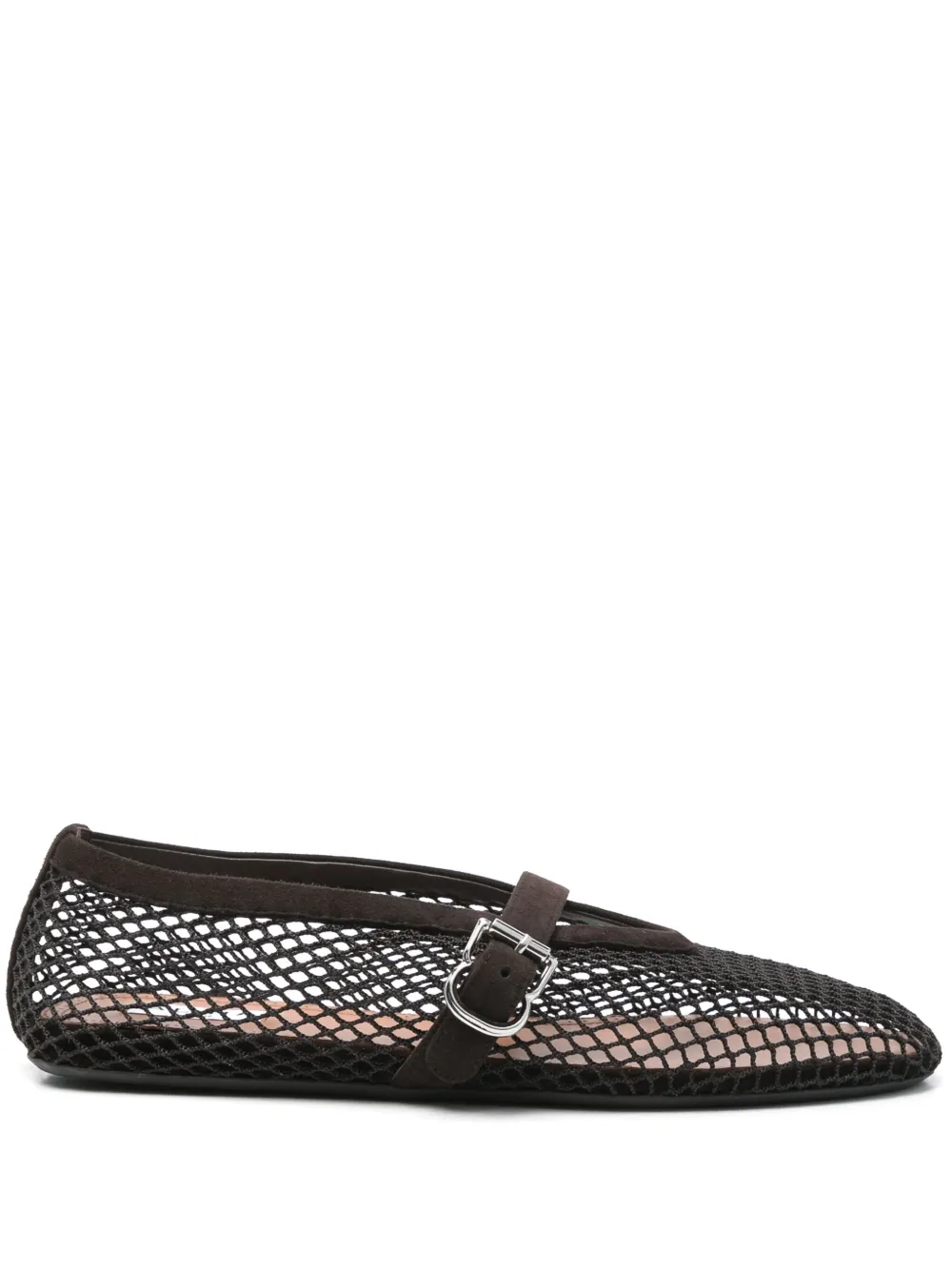 29264769_59391284_1000.jpg.webp Alaïa Ballet Flats In Fishnet Black - Image 1