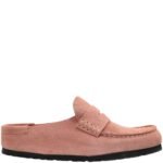 Birkenstock Naples Wrapped Suede Leather Pink Clay