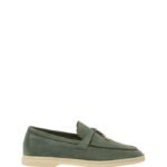 Loro Piana Summer Charms Walk Loafer Green Lagoon
