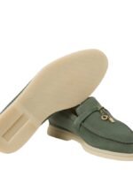 Loro Piana Summer Charms Walk Loafer Green Lagoon - Image 6