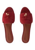 Loro Piana Summer Charms Sandal Precious Red - Image 4