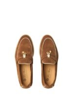 Loro Piana Summer Charms Walk Loafer Suede Colour Vicuna - Image 4