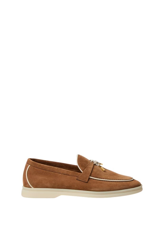 FAL5899_E0HN_MEDIUM.jpg.jpg Loro Piana Summer Charms Walk Loafer Suede Colour Vicuna - Image 1