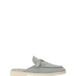 Loro Piana Charms Walk Babouche Loafer Eucalyptus
