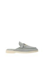 Loro Piana Charms Walk Babouche Loafer Eucalyptus