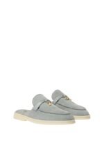 Loro Piana Charms Walk Babouche Loafer Eucalyptus - Image 2