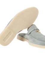 Loro Piana Charms Walk Babouche Loafer Eucalyptus - Image 6