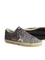 Golden Gosse Super Star with glitter upper and silver metallic leather star - Image 2