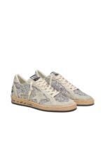 Golden Gosse Ball Star in silver glitter with ice-gray suede inserts - Image 2