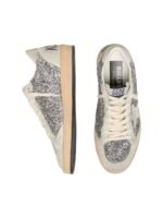 Golden Gosse Ball Star in silver glitter with ice-gray suede inserts - Image 3