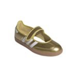 Adidas Samba Jane Gold Metallic White - Image 2