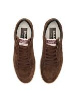 Golden Goose Ball Star in brown suede with brown star and heel tab - Image 3