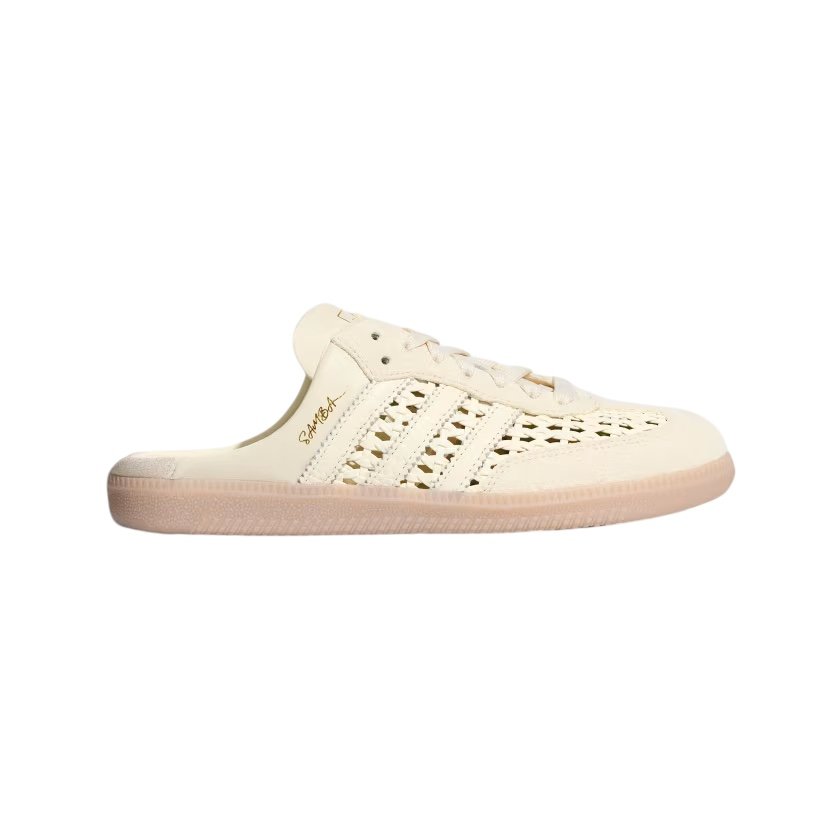SAMBA_OG_MULE_SHOES_White_KH7719_01_00_standard.jpg.jpg Adidas Samba Mule Woven Basketweave Cream White - Image 1