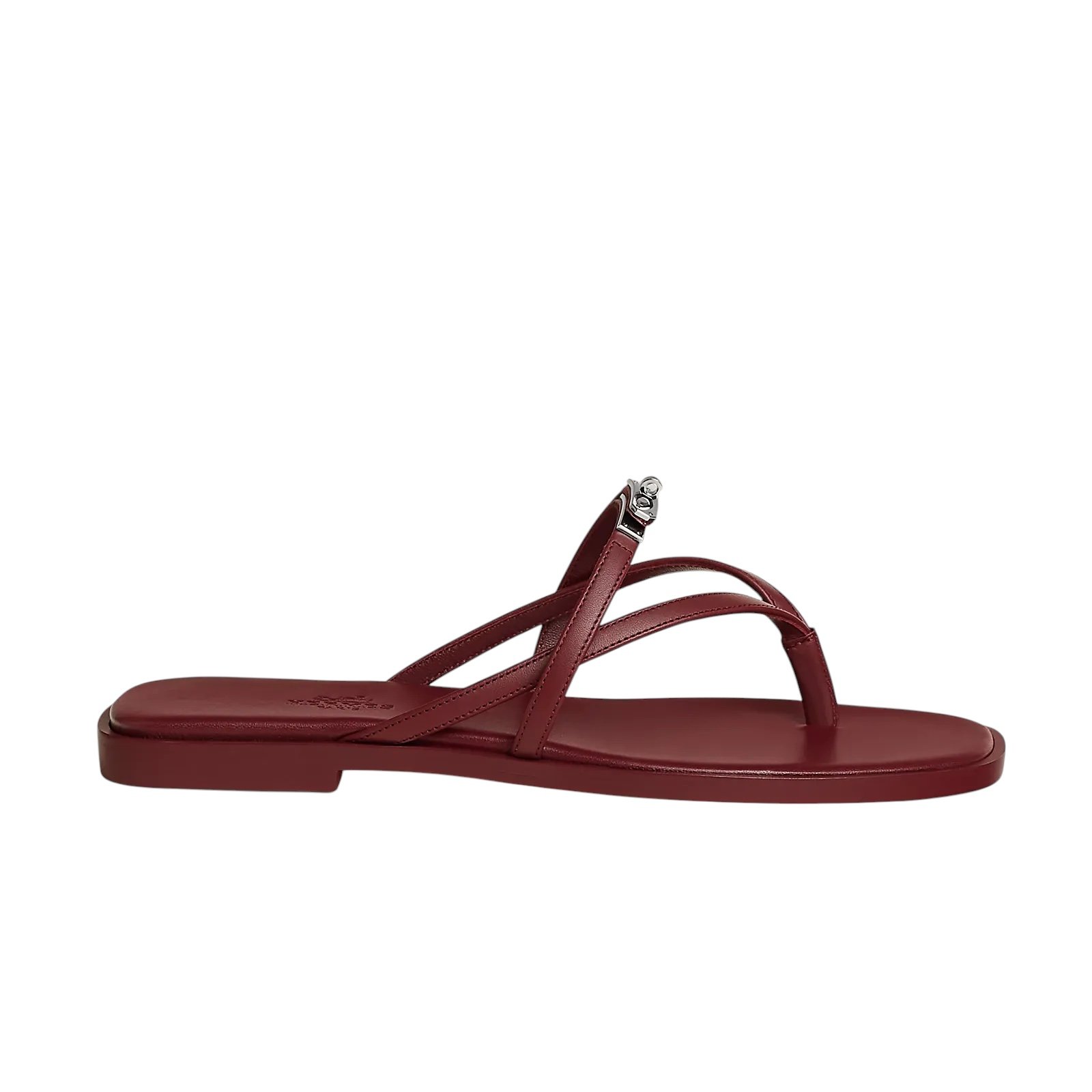 image-3-1-1.jpg Hermes Miss Sandal Rouge H - Image 1