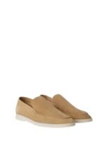 Loro Piana Summer Walk Loafer Suede Light Wood Smoke - Image 2