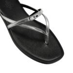 Hermes Miss Sandal Gris Argenté - Image 3