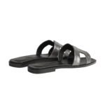 Hermes Oran Sandal Gris Argenté - Image 4