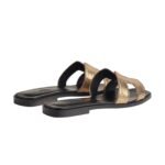Hermes Oran Sandal Doré Foncé - Image 4