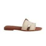 Hermes Oran Sandal Beige