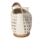 Miu Miu Woven Nappa Leather Ballerinas Gold - Image 4