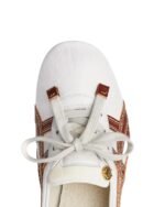 Onitsuka Tiger Tai-Chi Sakura Nappa Versace Brown White - Image 5